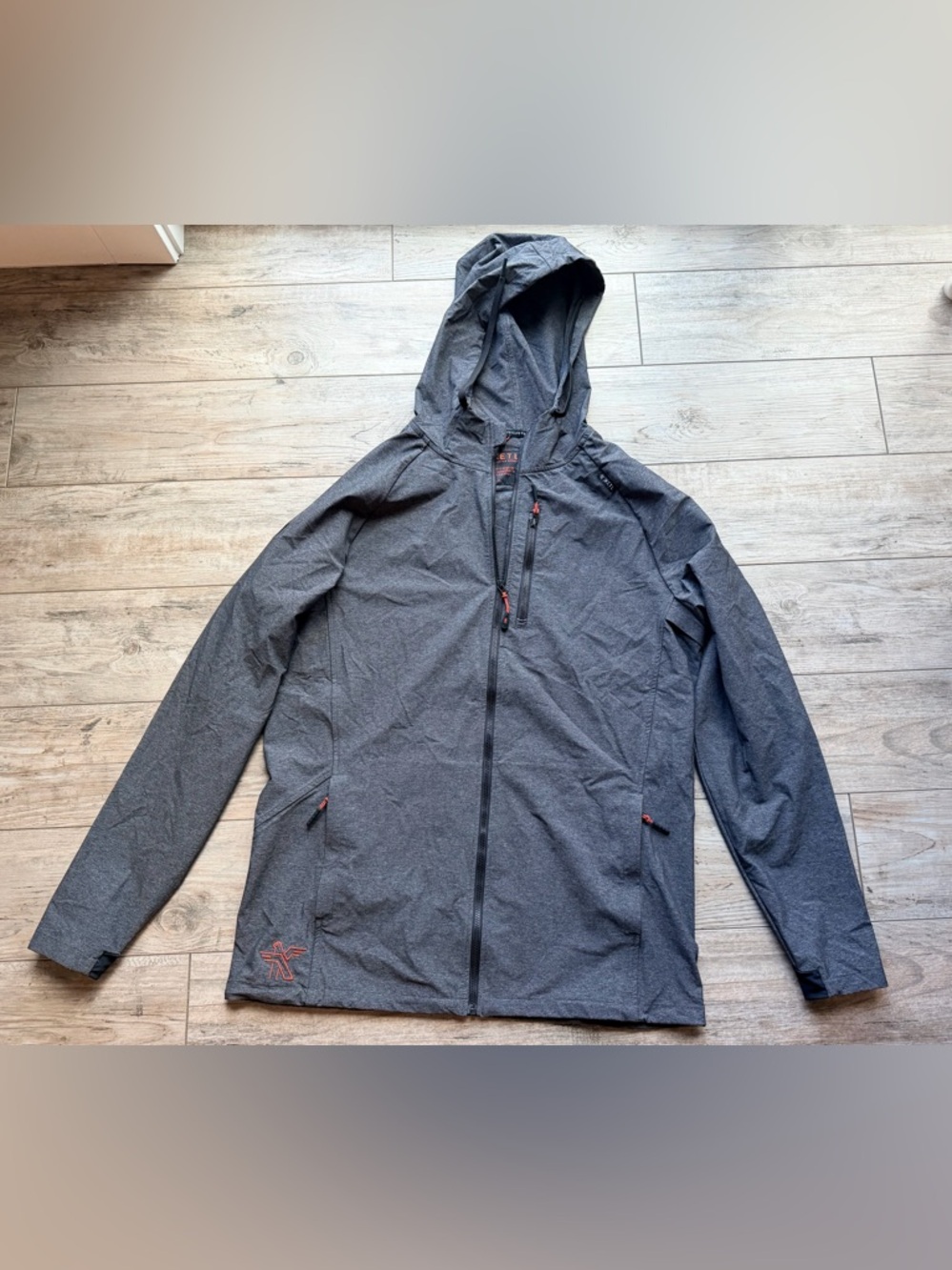 KETL Mtn Escapade Lightweight Travel Active Softshell Hooded Jacket XL